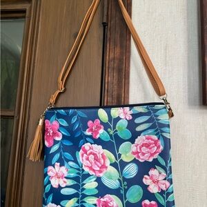 LIB Floral Crossbody/Clutch